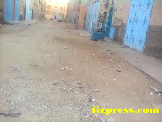 tiznit: استثناء زنقة السمارة بتجزئة الشعباني بمدينة تيزنيت من التعبيد
